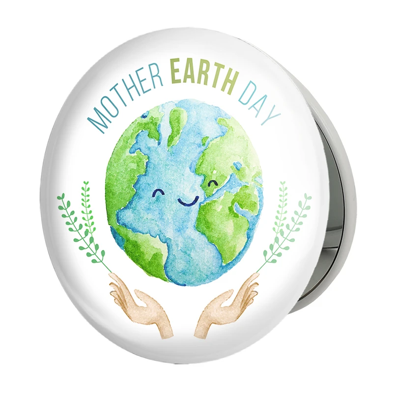 آینه جیبی خندالو طرح حمایت از محیط زیست مدل تاشو کد 25903 