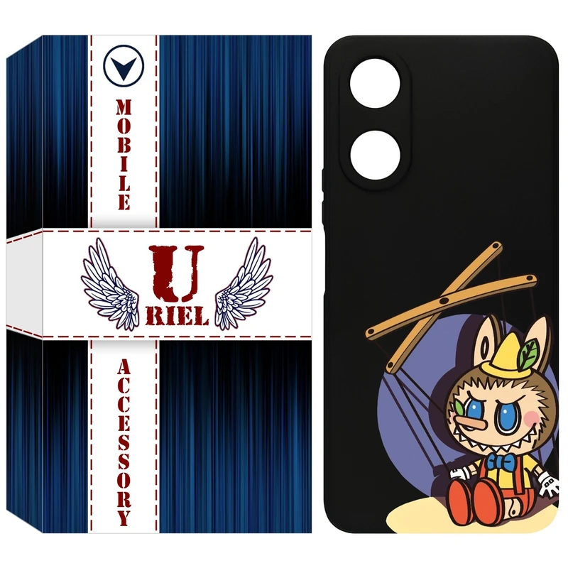 کاور یوریل مدل KSH کد 108 طرح عروسک لبوبو مناسب برای گوشی موبایل آنر X5 Plus