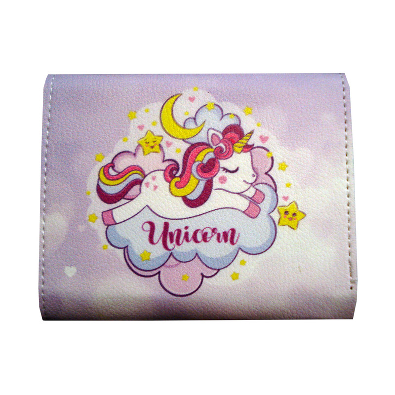 کیف پول دخترانه مدل unicorn کد Al-1003