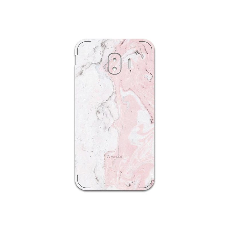 برچسب پوششی ماهوت مدل Blanco-Pink-Marble مناسب برای گوشی موبایل سامسونگ Galaxy J2 Pro 2018