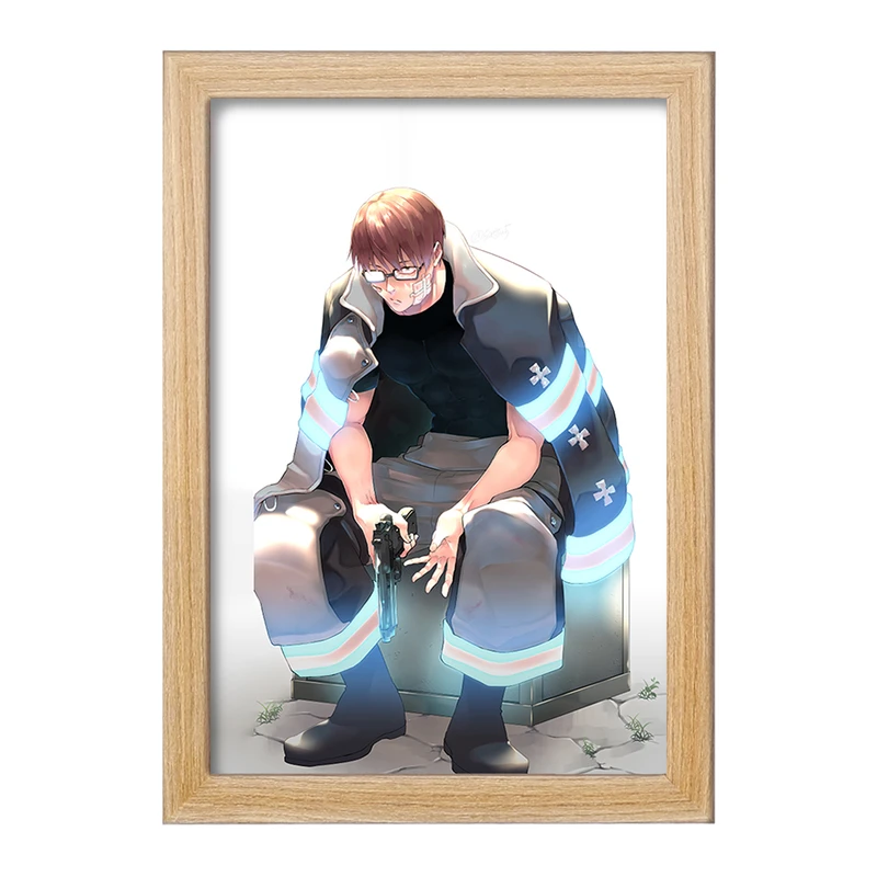 تابلو خندالو مدل هیناوا انیمه نیروی آتش کد 32226