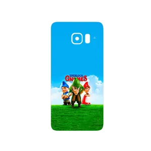 MAHOOT Sherlock Gnomes Cover Sticker for Samsung Galaxy S6 Edge Plus