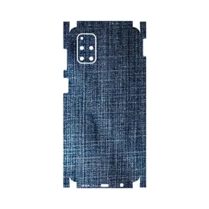 MAHOOT Fabric Texture 3-FullSkin Cover Sticker for Samsung Galaxy M51