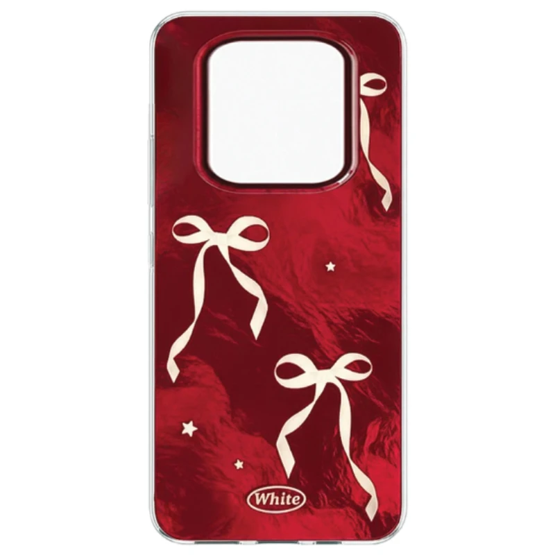 کاور مدل چری پاپیون و ستاره مناسب برای گوشی موبایل شیائومی Redmi Note 14 Pro 4G