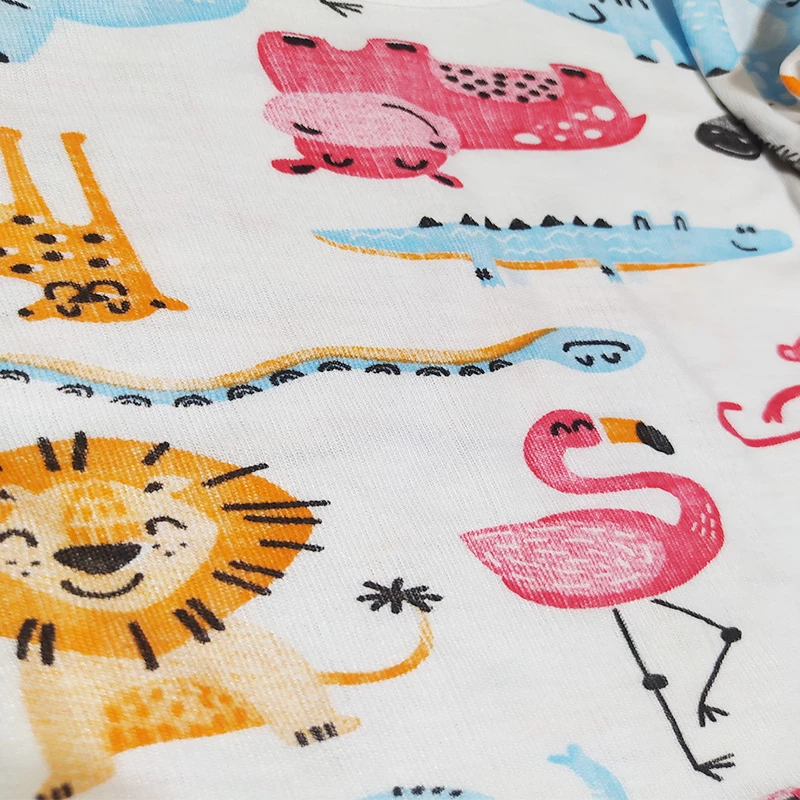 عکس شماره 3 : ست تی شرت و شلوار بچگانه مدل جنگل