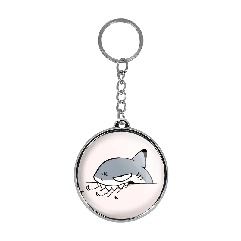 جاکلیدی خندالو طرح کوسه خنگ مدل دوطرفه کد 2938229383