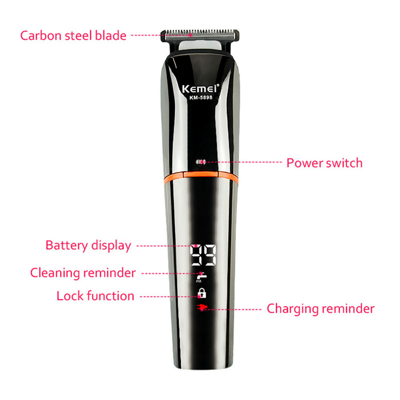 ست ماشین اصلاح موی سر و صورت کیمی مدل KM-5898