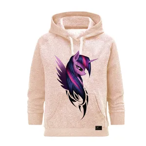 هودی زنانه مدل تکشاخ کد B6 رنگ صورتی