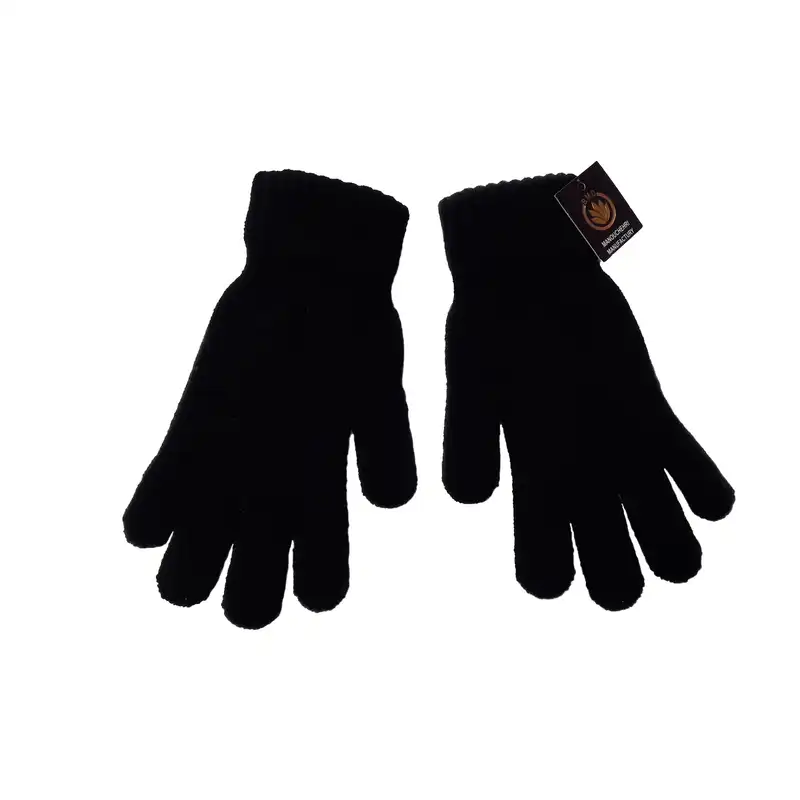 دستکش بافتنی زنانه تولیدی منوچهری کد hj56