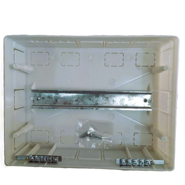 جعبه فیوز 12 عددی آلانور الکتریک مدل توکار طرح LCD