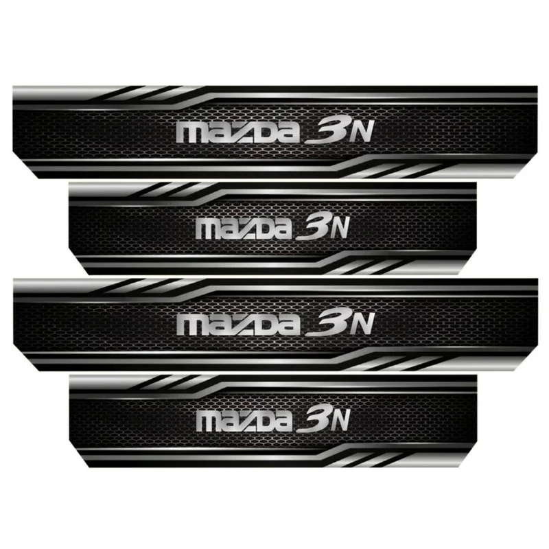 برچسب بدنه خودرو رایسان کد SP2020 مناسب برای مزدا 3 نیو مجموعه 4 عددی