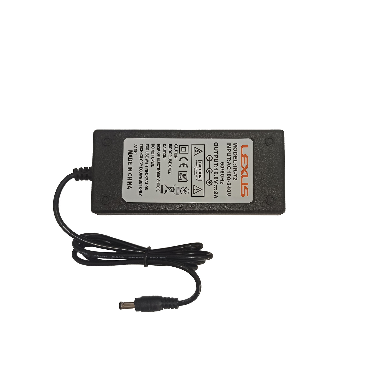 شارژر باتری لیتیومی لکسوس مدل 16.8V-2A-4CELL شارژر باتری لیتیومی لکسوس مدل 16.8V-2A-4CELL