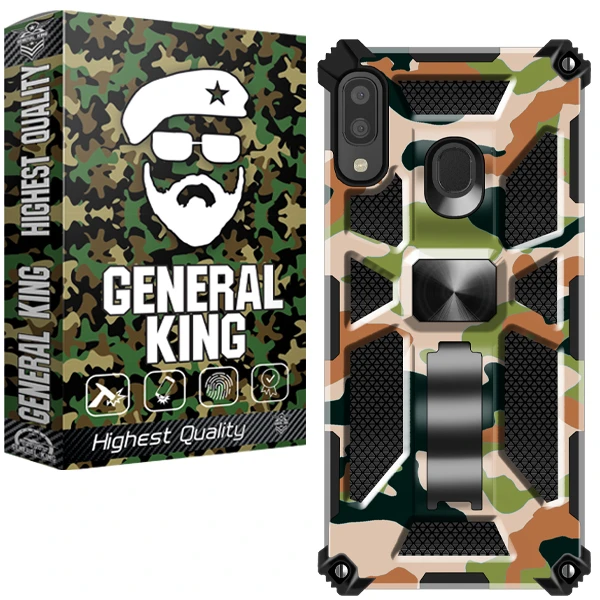 کاور ژنرال کینگ مدل GR-CH21 مناسب برای گوشی موبایل سامسونگ Galaxy A20 / A30 / M10s