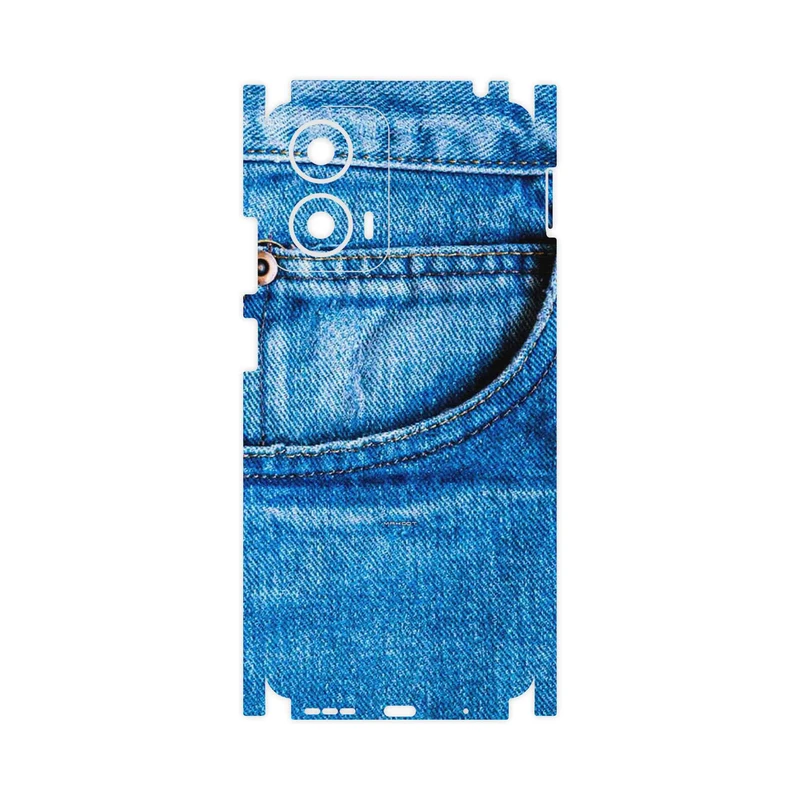 برچسب پوششی ماهوت مدل Fabric Texture 7-FullSkin مناسب برای گوشی موبایل موتورولا Moto G24