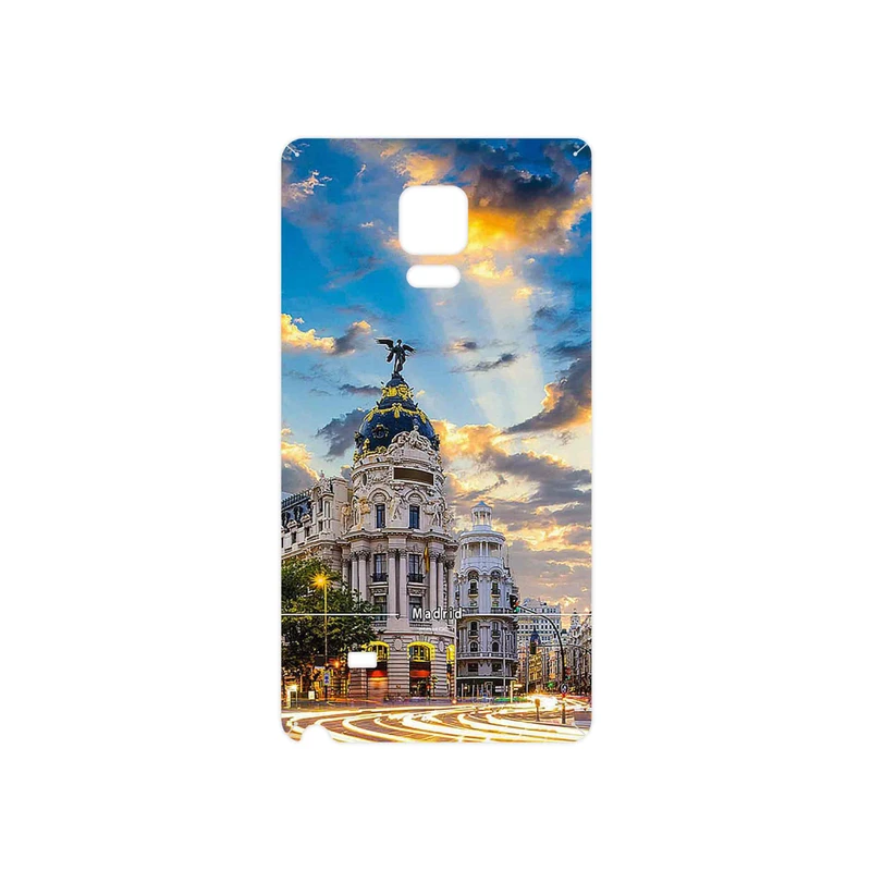 برچسب پوششی ماهوت مدل City of Madrid مناسب برای گوشی موبایل سامسونگ Galaxy Note Edge