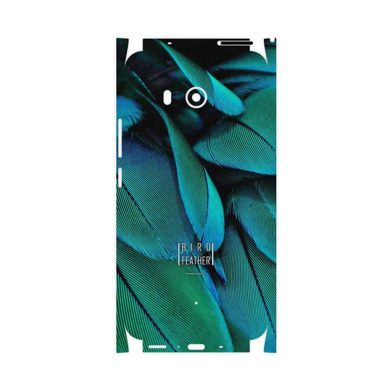 برچسب پوششی ماهوت مدل Green Feather-FullSkin مناسب برای گوشی موبایل اچ تی سی U11