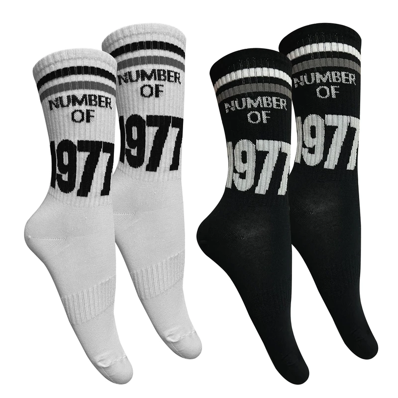 جوراب ساق بلند مردانه تن پوش هنگامه مدل کش اسپرت 1977 نخ هندی مجموعه 2 عددی