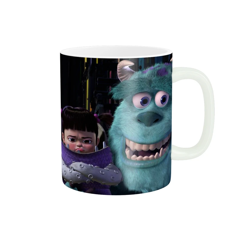 ماگ پادآفرین مدل کارتون کارخانه هیولاها طرح سالیوان و بو کد p3702