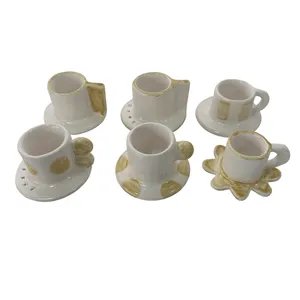 فنجان سرامیکی مدل اسپرسو مجموعه 6 عددی