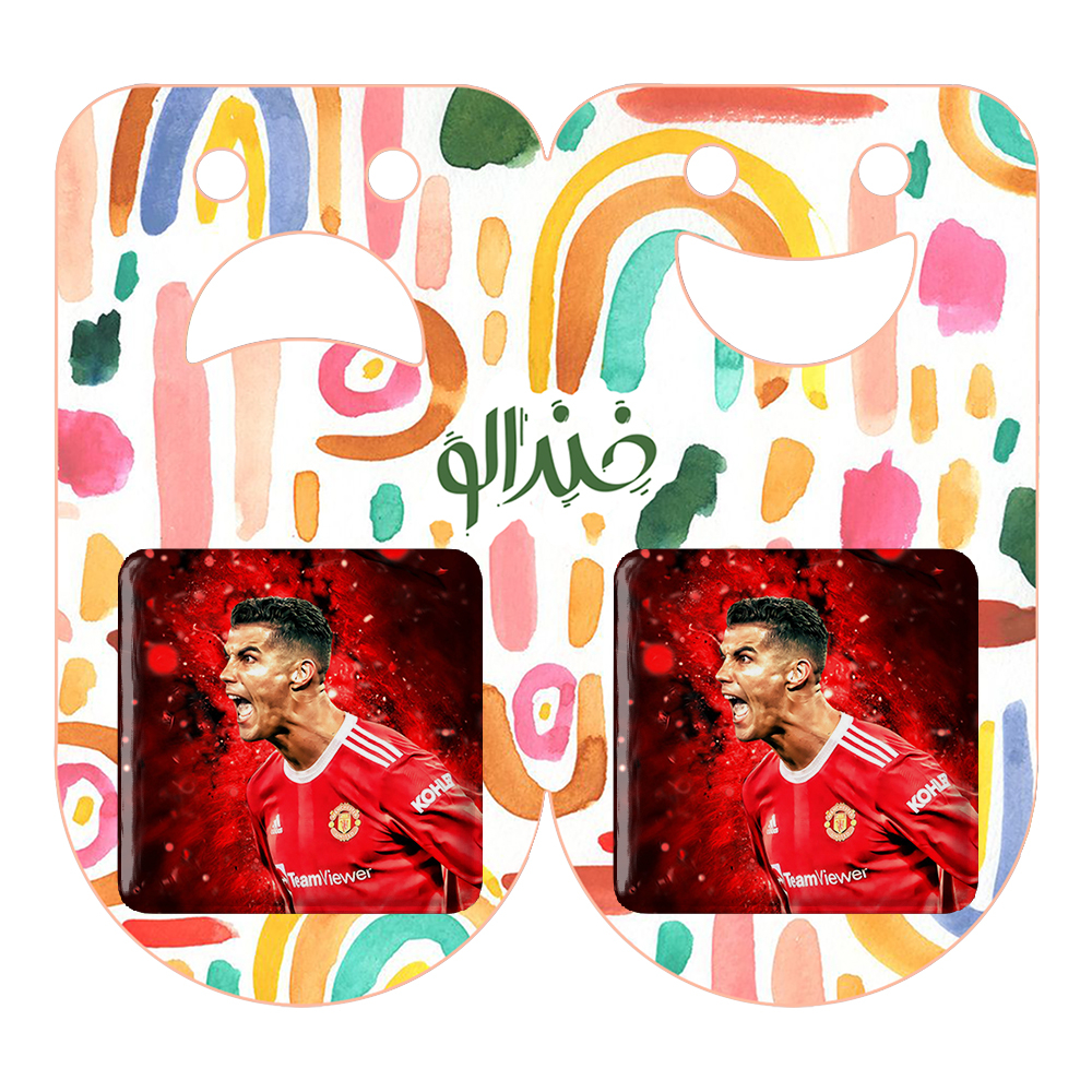 پیکسل خندالو مدل کریستیانو رونالدو کد 13904 به همراه مگنت