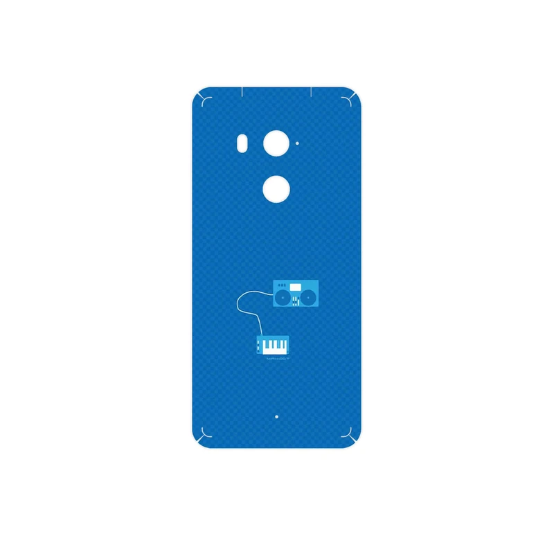 برچسب پوششی ماهوت مدل Minimal DJ Icon مناسب برای گوشی موبایل اچ تی سی U11 Plus