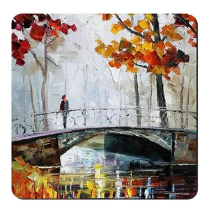  زیر لیوانی طرح پاییز کد nzl541