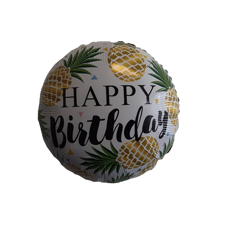 بادکنک فویلی پارتی لند تهران مدل آناناس happy birthday کد 1164