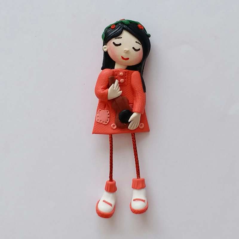 گل سینه دخترانه مدل گیتار SS108