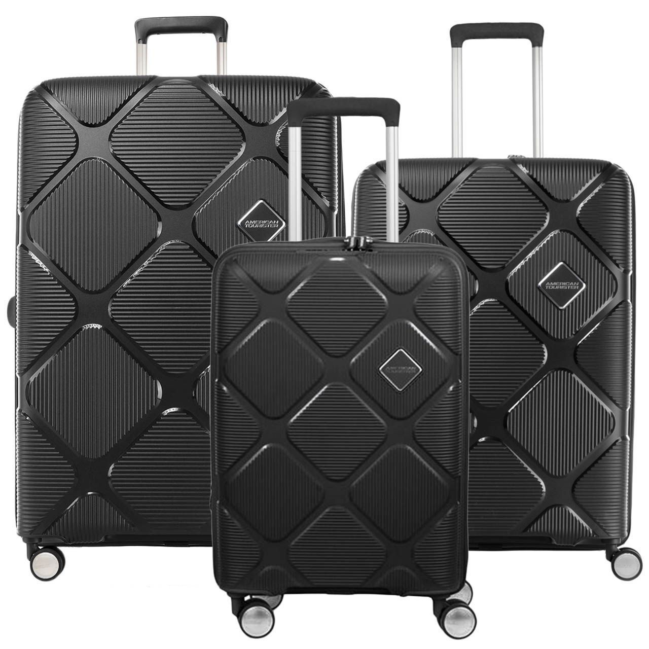 مجموعه سه عددی چمدان امریکن توریستر مدل INSTAGON HJ4 -  - 3