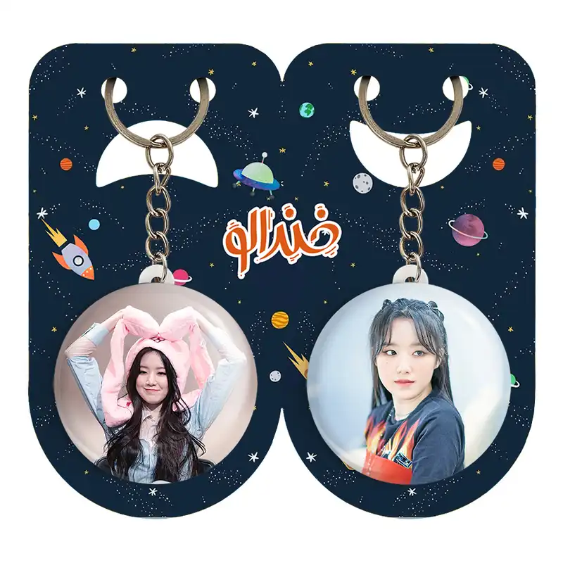 جاکلیدی خندالو مدل شوهوآ گروه جی آیدل GIdle کد 1954319548 مجموعه 2 عددی