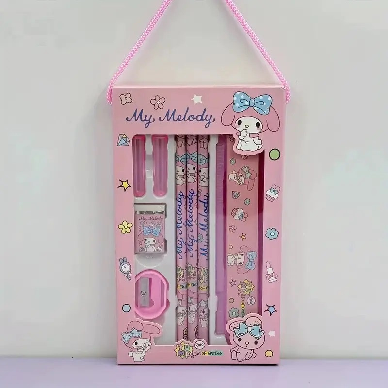 بسته لوازم تحریر مدل مای ملودی کد 540 بسته 8 عددی