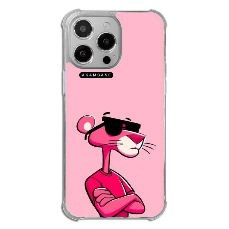 کاور آکام مدل AMC-WTA14PROMAX-PINK PANTHER11 مناسب برای گوشی موبایل اپل iPhone 14 Pro Max