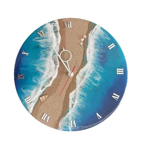 ساعت دیواری رزینی مدل شبتاب 