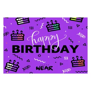 کارت پستال رادکس طرح HAPPY BIRTHDAY مدل NE66