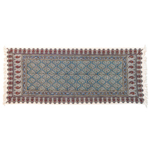 رومیزی قلمکار زابلیان مدل اعلی طرح آتش 150p60