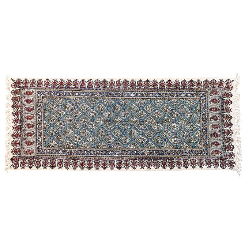 رومیزی قلمکار زابلیان مدل اعلی طرح آتش 150p60