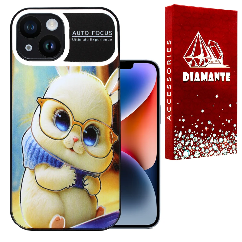کاور دیامانته مدل Rabbit Rd مناسب برای گوشی موبایل اپل iPhone 14