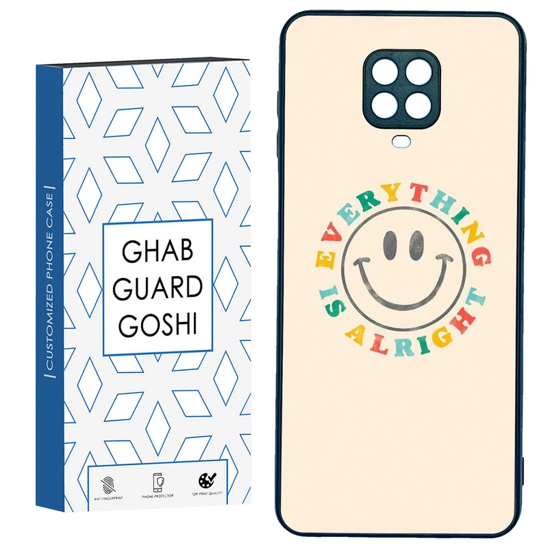کاور قاب گارد گوشی طرح خوشحال کد TPU-247 مناسب برای گوشی موبایل شیائومی Redmi Note 9 pro / Note 9s