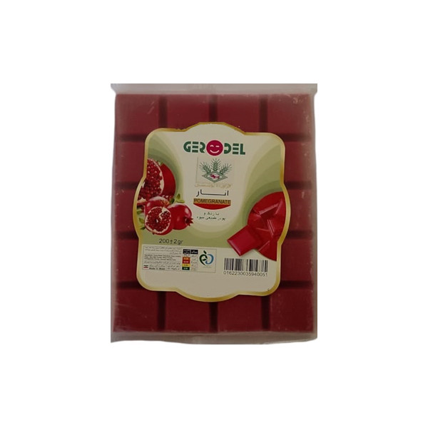 شکلات تخته ای با طعم انار گرودل - 200گرم