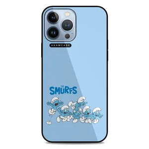 AKAM AMC-WA13PROMAX-SMURFS-27 Cover For Apple iPhone 13 Pro Max