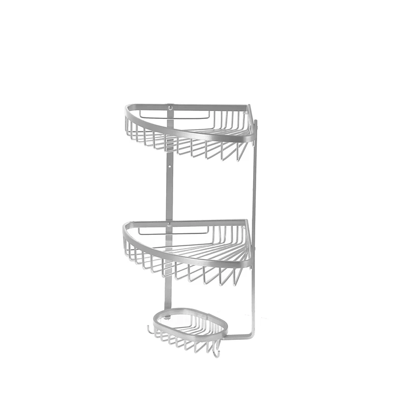 قفسه حمام تی بی کو مدل کنج خورشیدی کد AL2
