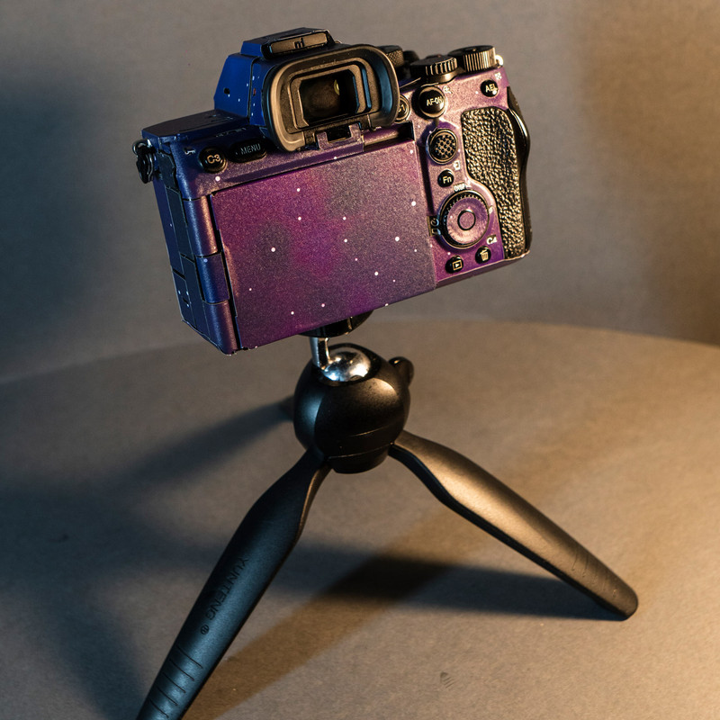 برچسب پوششی دوربین مدل کهکشانی مناسب برای دوربین عکاسی سونی Sony Alpha 7S III