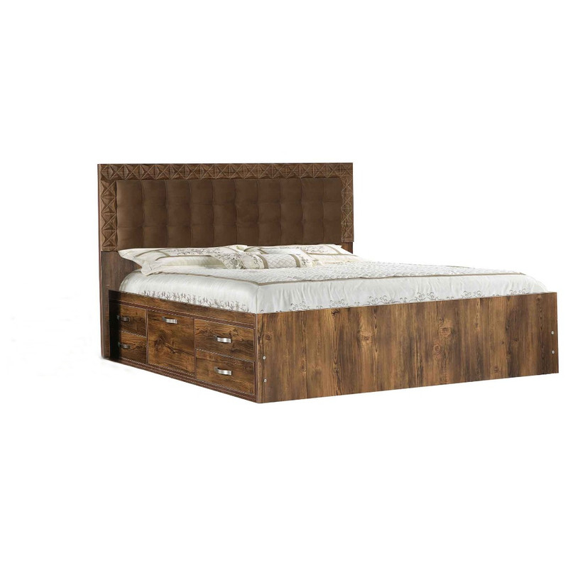 تخت خواب دو نفره کد 2208 سایز 160x200 سانتی متر