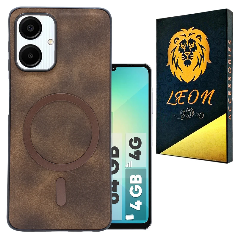 کاور لئون مدل Velvet مناسب برای گوشی موبایل سامسونگ Galaxy A06