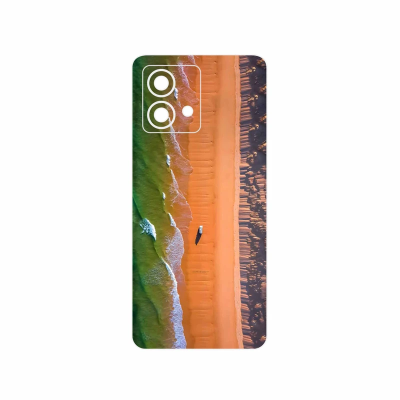 برچسب پوششی ماهوت مدل Beach and Green Sea مناسب برای گوشی موبایل موتورولا Moto G84