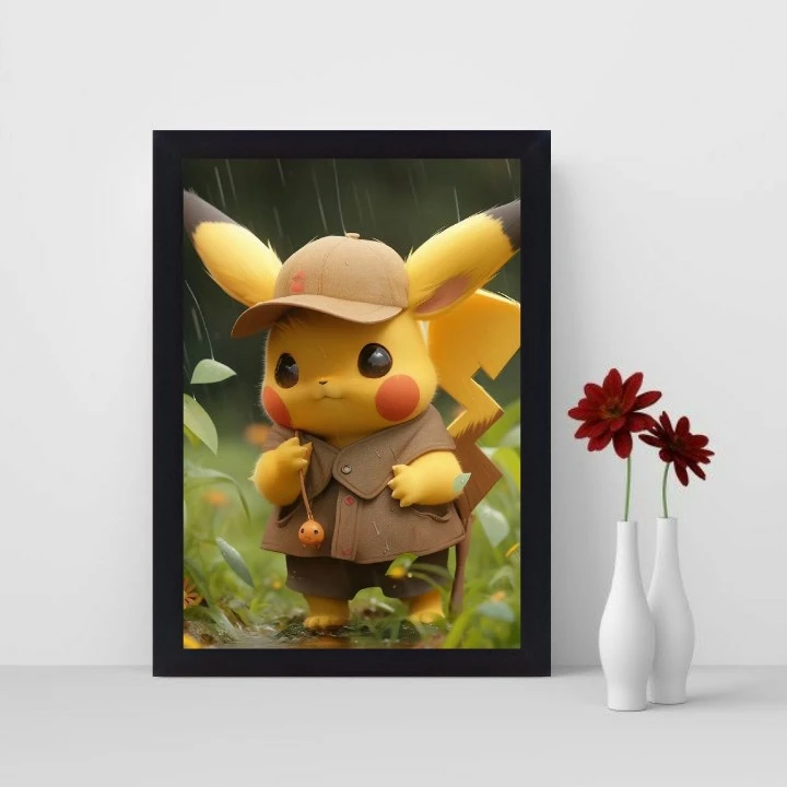 تابلو نوری دنیز طرح انیمیشن پیکاچو پوکمون مدل Pokemon