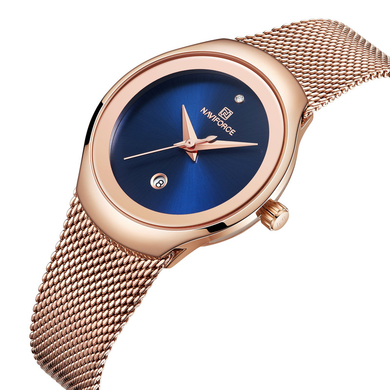 ساعت مچی عقربه ای زنانه نیوی فورس مدل NF5004 rgbe