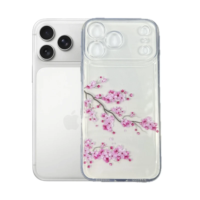 کاور طرح شکوفه گیلاس مناسب برای گوشی موبایل اپل iPhone 17 Pro Max