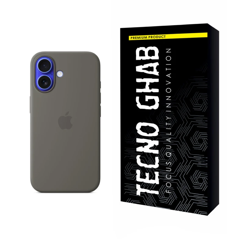 کاور تکنو قاب مدل سیلیکون پاک کنی مناسب برای گوشی موبایل اپل IPHONE 16