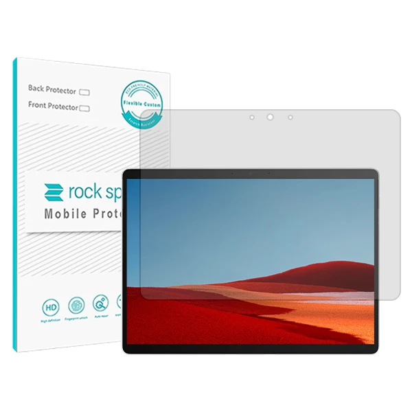 محافظ صفحه نمایش شفاف راک اسپیس مدل HyGEL مناسب برای تبلت مایکروسافت Surface Pro X